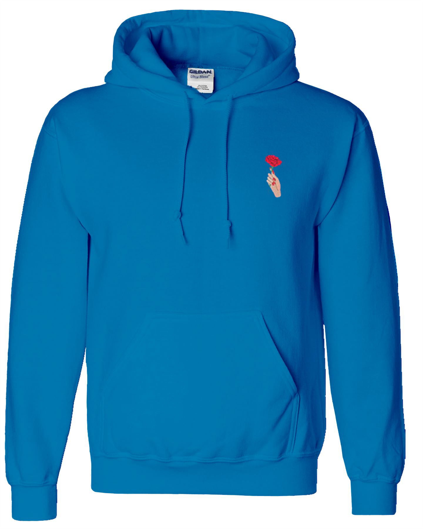 heather royal blue sweatshirt