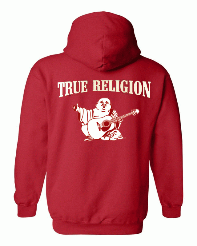 yellow true religion hoodie