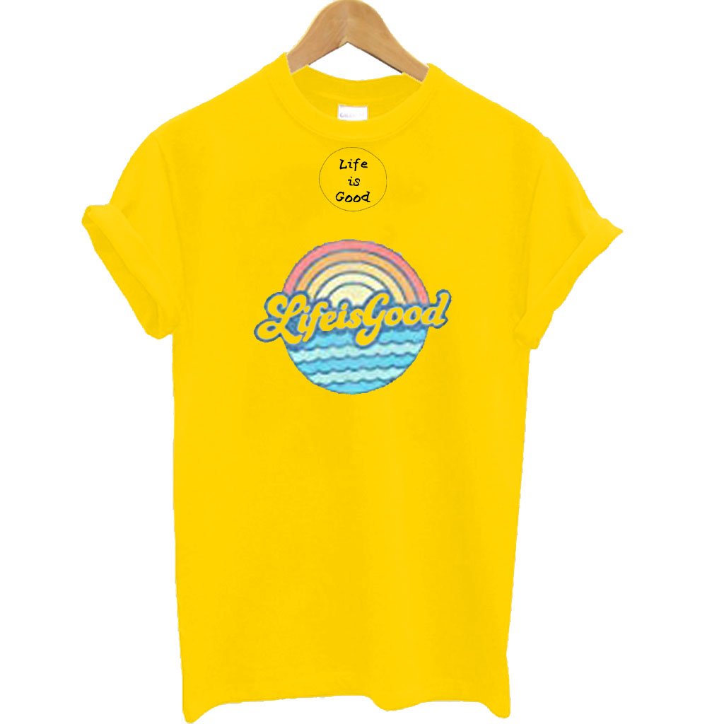 Life Is Good Wave T Shirt - Superteeshops