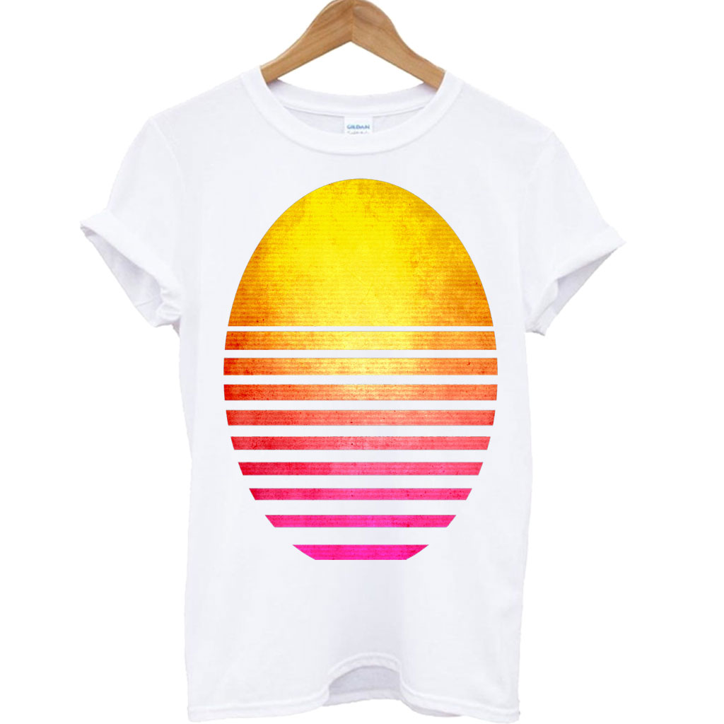 Retro Sun T Shirt