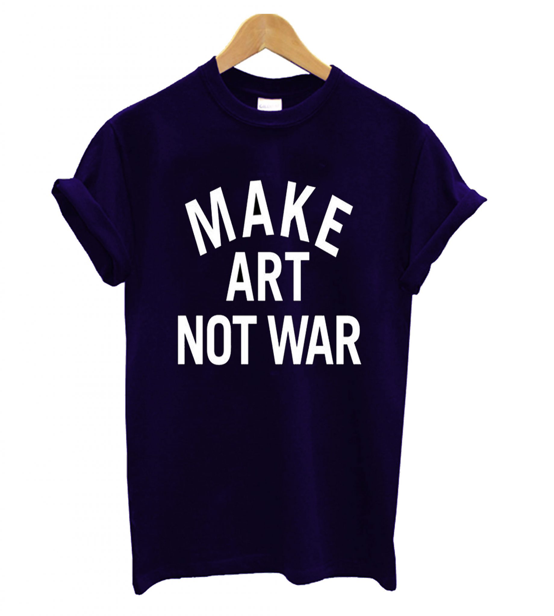 make art not war sweatshirt