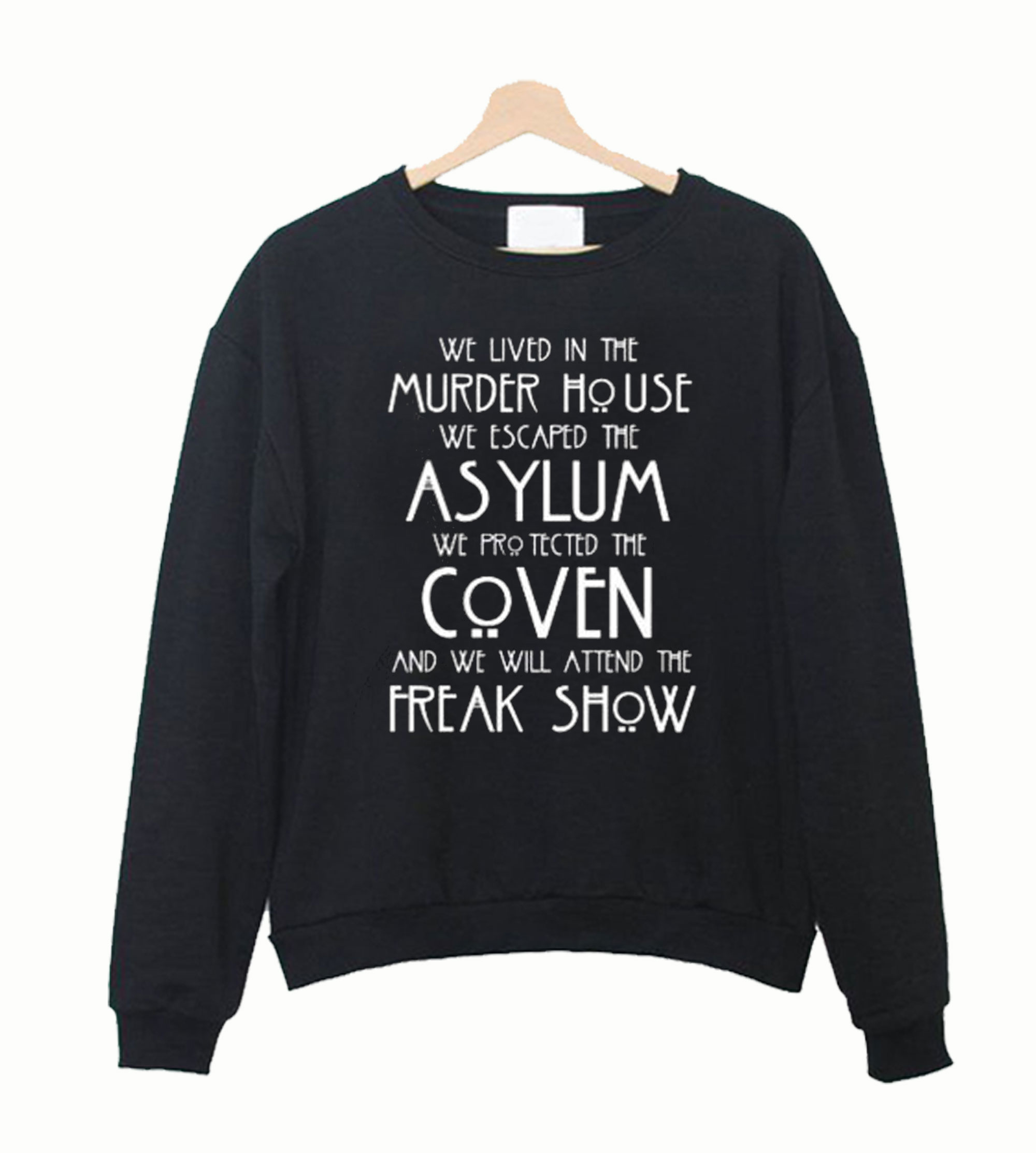 american horror story vogue sweatshirt