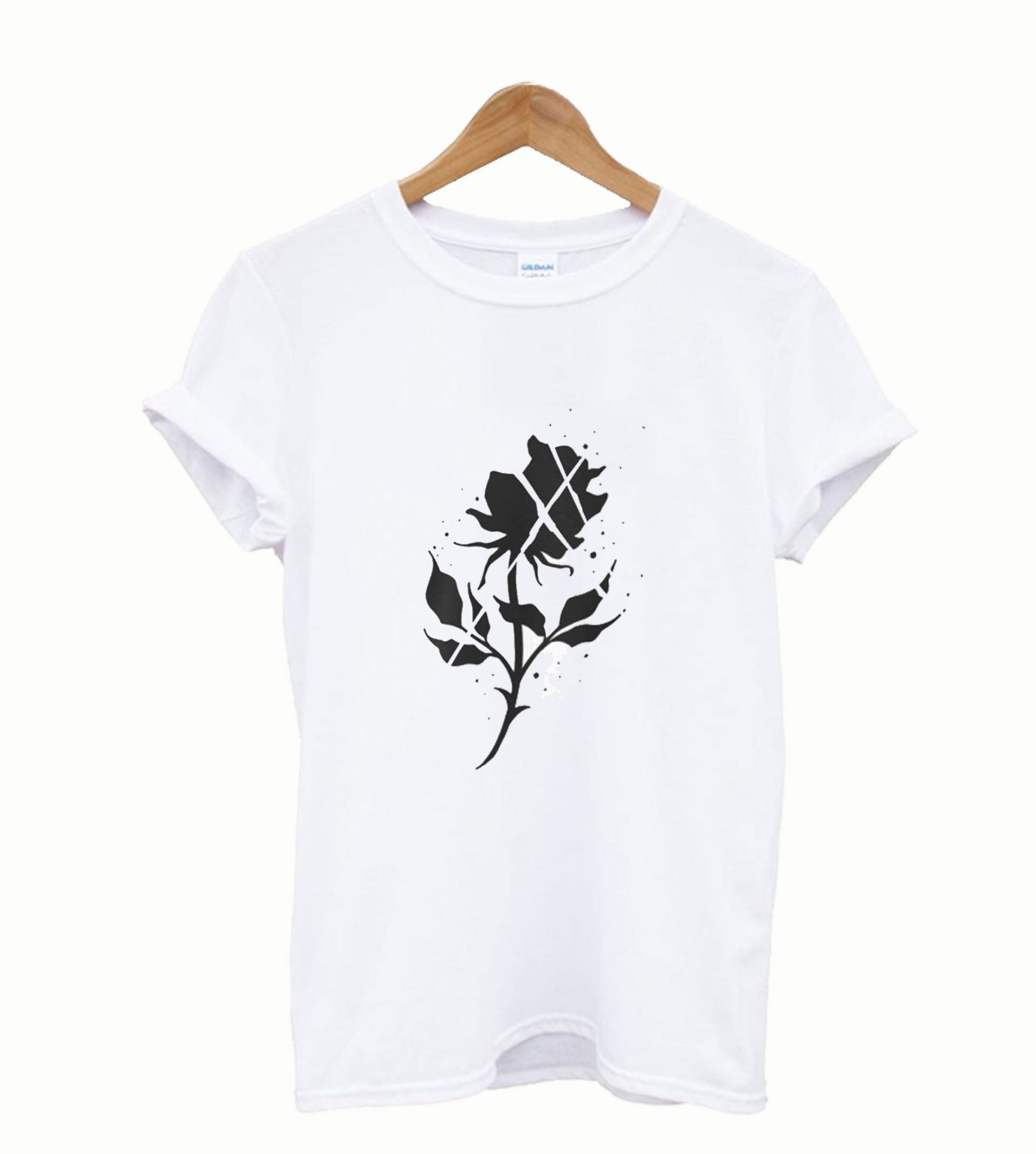Black Rose T shirt
