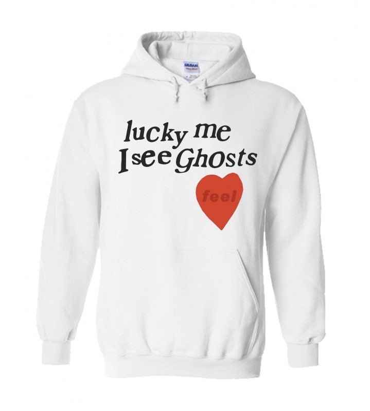 Lucky me i see ghosts grey Clearance